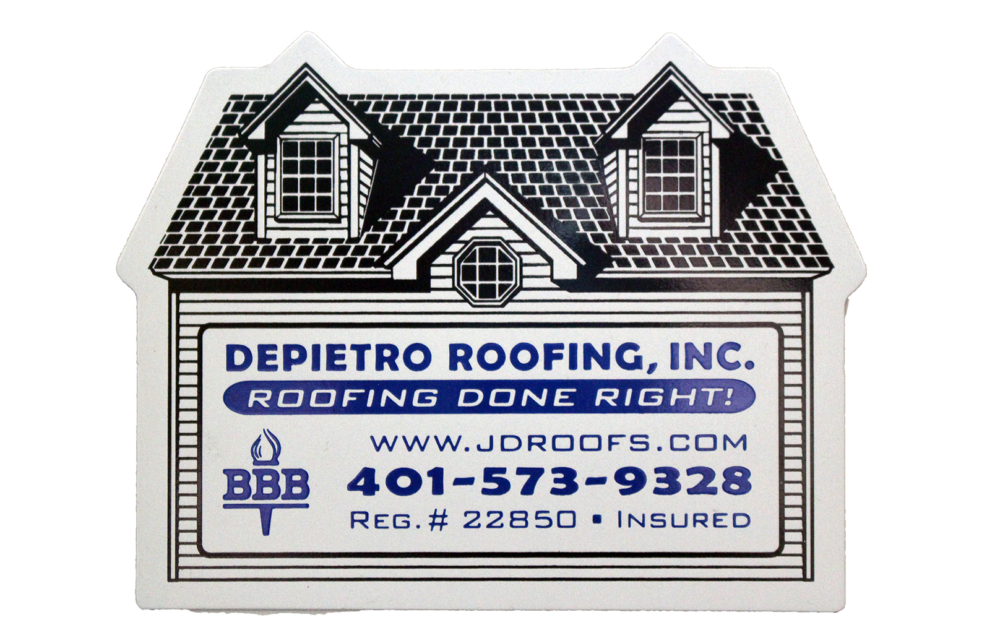 DePietro Roofing magnet